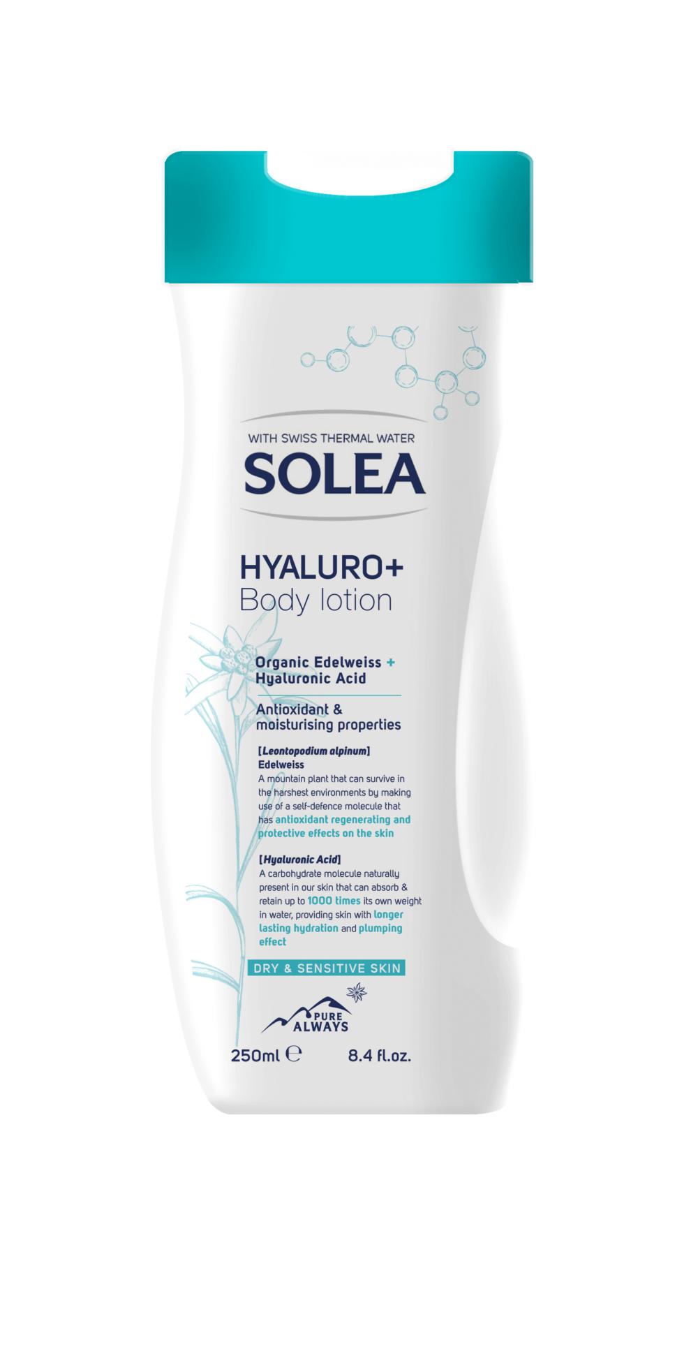 2 x Hyaluro+ Cream Gel Day and Night Body & Face Acid Hyaluronic